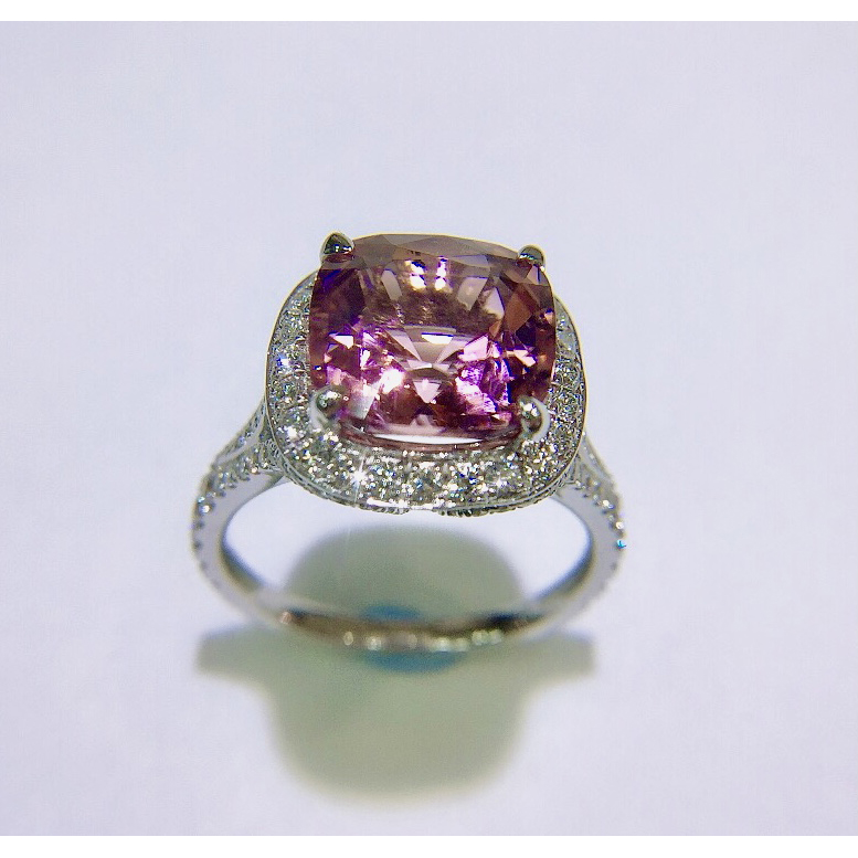 Pink Tourmaline Ring